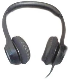 A 233 by 263 pixel thumbnail of headphones, soft when enlarged